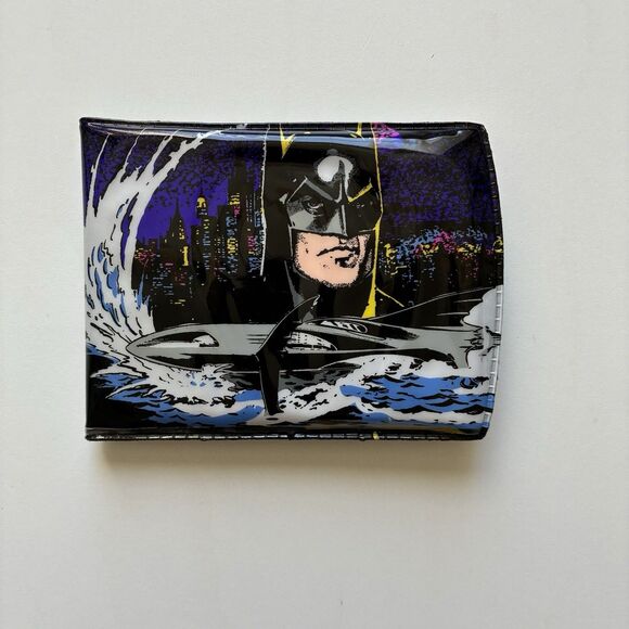 DC Comics 1991 Batman Vintage Trifold Wallet - Picture 1 of 9